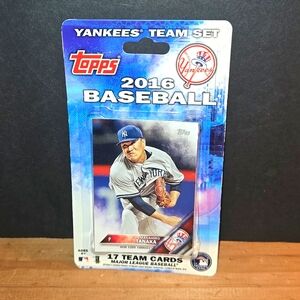 RARE 2016 TOPPS NY YANKEES SPECIAL LIMITED 17 CARD TEAM SET